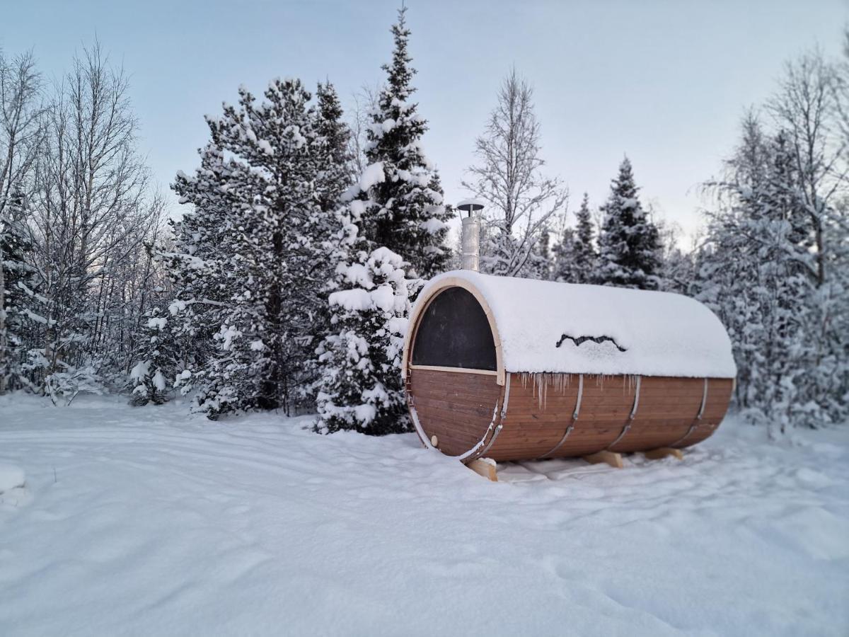 Aurora River Camp Glass Igloos & Cabins Kiruna Exteriör bild
